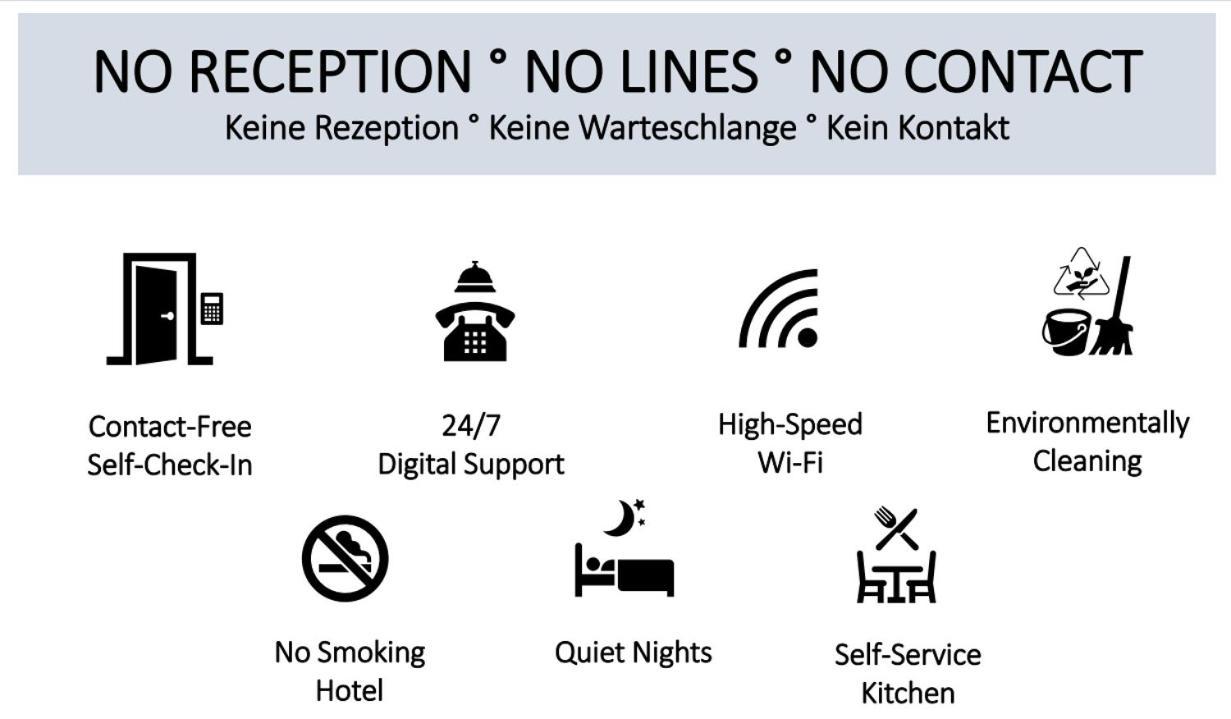 Max Hotel Duesseldorf Self-Check-In Ngoại thất bức ảnh